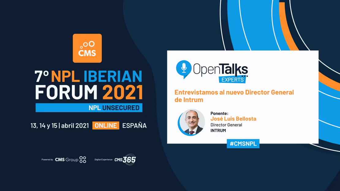 Intrum, principal colaborador del 7º NPL Iberian Forum 2021