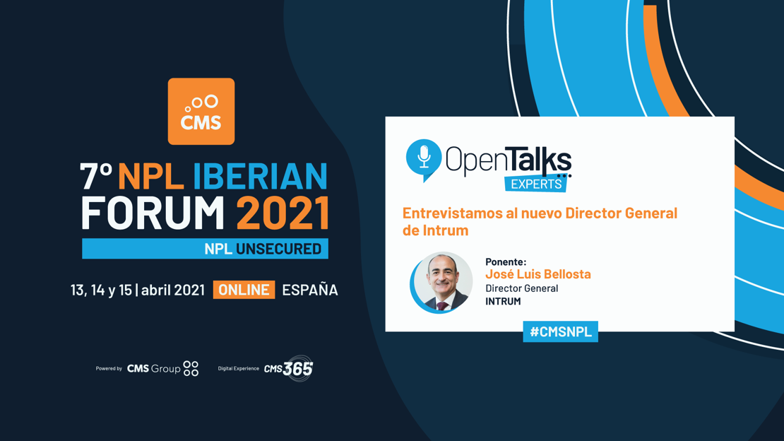 Intrum, principal colaborador del 7º NPL Iberian Forum 2021